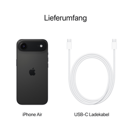 Sie sehen das Produktbild 08 von iPhone Air 256 GB Space Schwarz iPhone Air 256 GB Space Schwarz