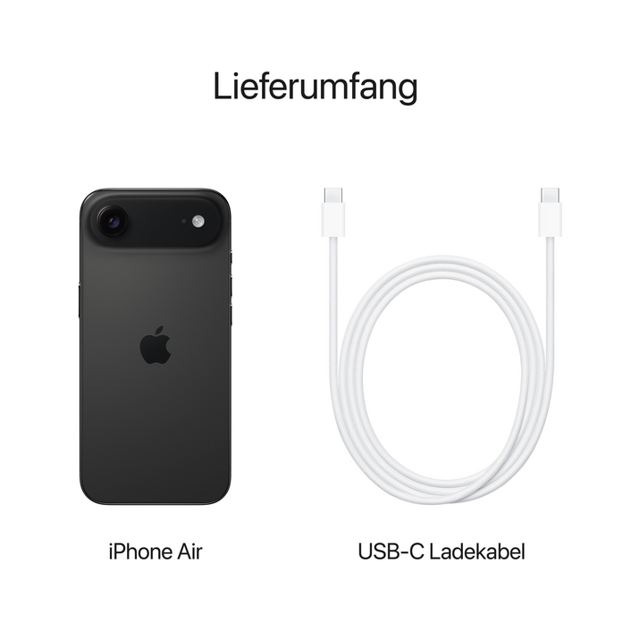 Sie sehen das Produktbild 08 von iPhone Air 256 GB Space Schwarz iPhone Air 256 GB Space Schwarz