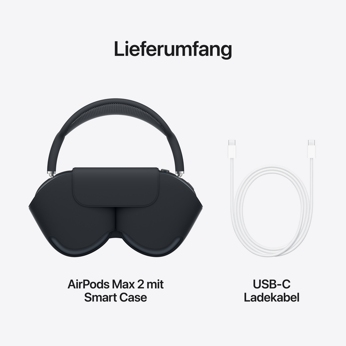 Sie sehen das Produktbild 09 von Apple AirPods Max 2, mitternacht Apple AirPods Max 2, mitternacht